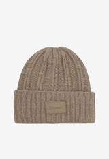 Max Mara Macbeth Cashmere Ribbed Beanie Beige 2524576072MACBETH010_e27af8ec-e093-4bc7-a1da-74ae5862f3a4