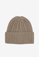 Max Mara Macbeth Cashmere Ribbed Beanie Beige 2524576072MACBETH010_e27af8ec-e093-4bc7-a1da-74ae5862f3a4