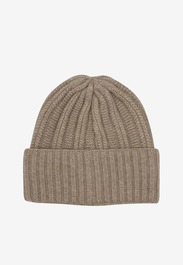 Max Mara Macbeth Cashmere Ribbed Beanie Beige 2524576072MACBETH010_e27af8ec-e093-4bc7-a1da-74ae5862f3a4