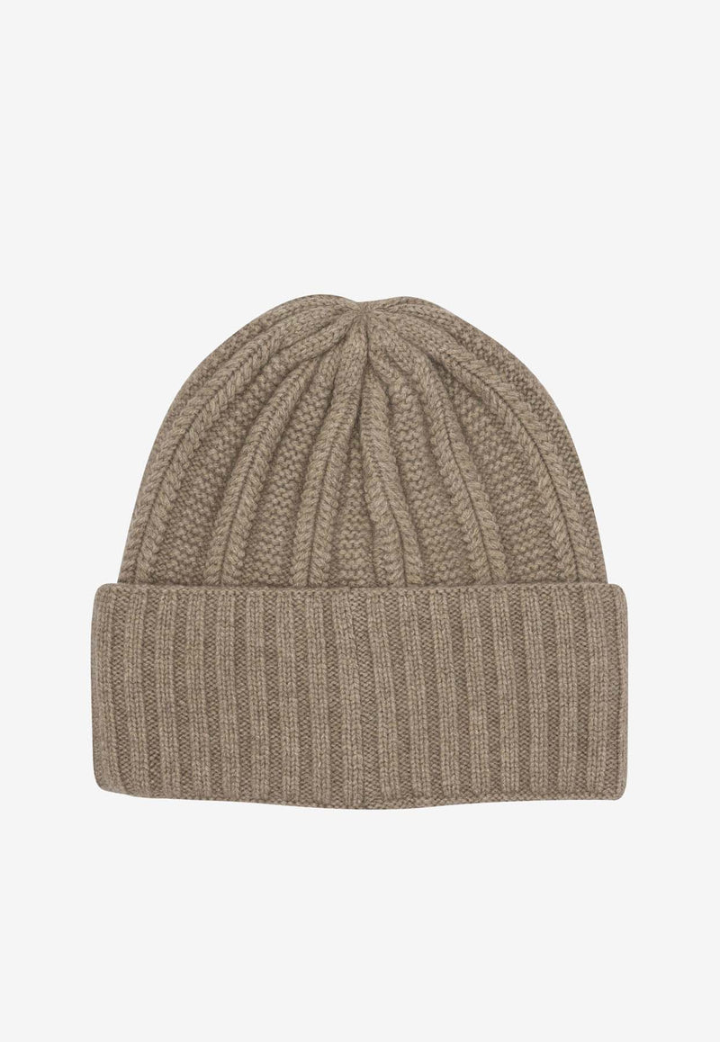 Max Mara Macbeth Cashmere Ribbed Beanie Beige 2524576072MACBETH010_e27af8ec-e093-4bc7-a1da-74ae5862f3a4