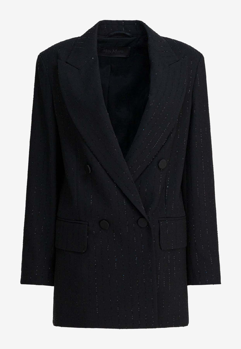 Max Mara Pianoforte Appia Double-Breasted Blazer Black 2521046044APPIA001_b124249f-b2b5-4380-a988-11b2452bdd15