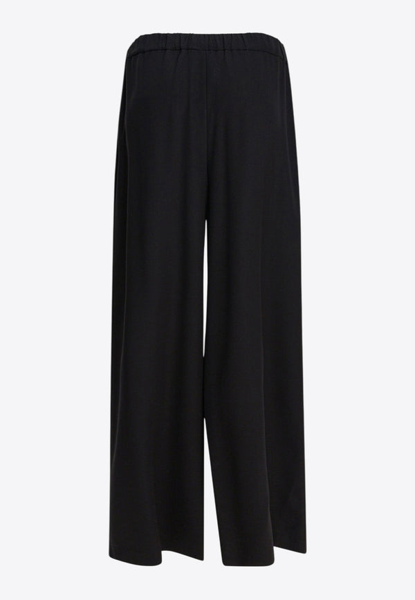 Max Mara Bonn Crêpe De Chine Wide-Leg Pants Black 2521136018BONN003_b5363762-a1c3-4b59-9a0f-67df6d2f9816