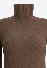 Max Mara Edison Turtleneck Mini Dress Brown 2521326029EDISON002_a7f3da1a-759c-4bb7-b921-9e19839f8d98