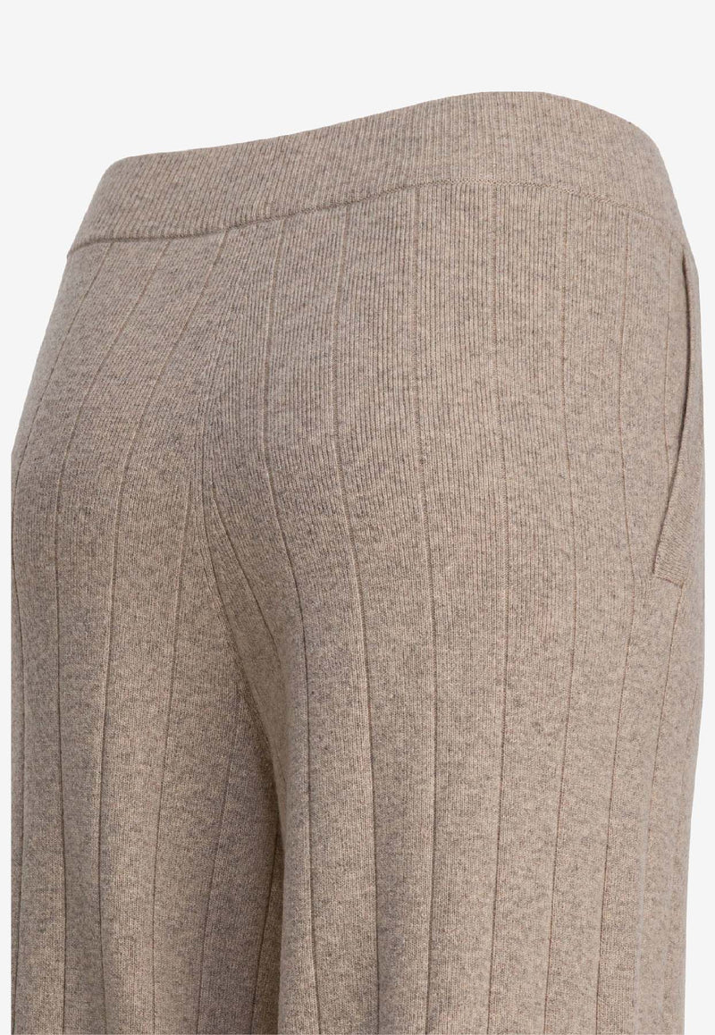 Max Mara Jardin Stitched Straight-Leg Pants Beige 2521336029JARDIN001_31d6614d-75e1-4a9c-9e92-590c58796ff2