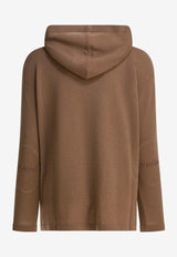 S Max Mara Heroic Wool Hooded Sweatshirt  Brown 2529366101EROICO002_eb0916ee-75f6-4833-9008-8d49fe41b324