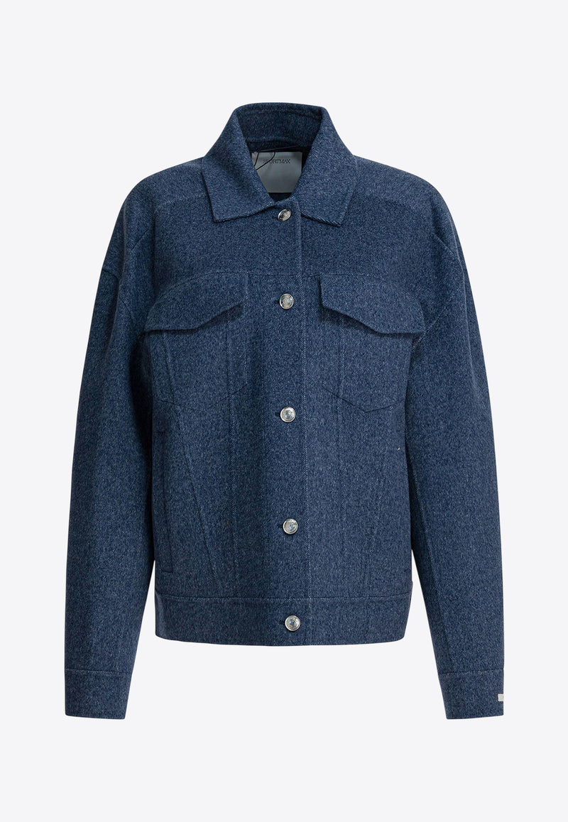 Sportmax Celso Wool Button-Up Overshirt Blue 2522086033CELSO002_d36165ef-4ec6-4f59-a91f-cd7948b7156a