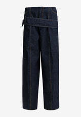 Sportmax Aia Loose Denim Pants Blue 2522186013AIA1234001_21940ee0-e6aa-4e2c-84d9-0ac76f6c783f