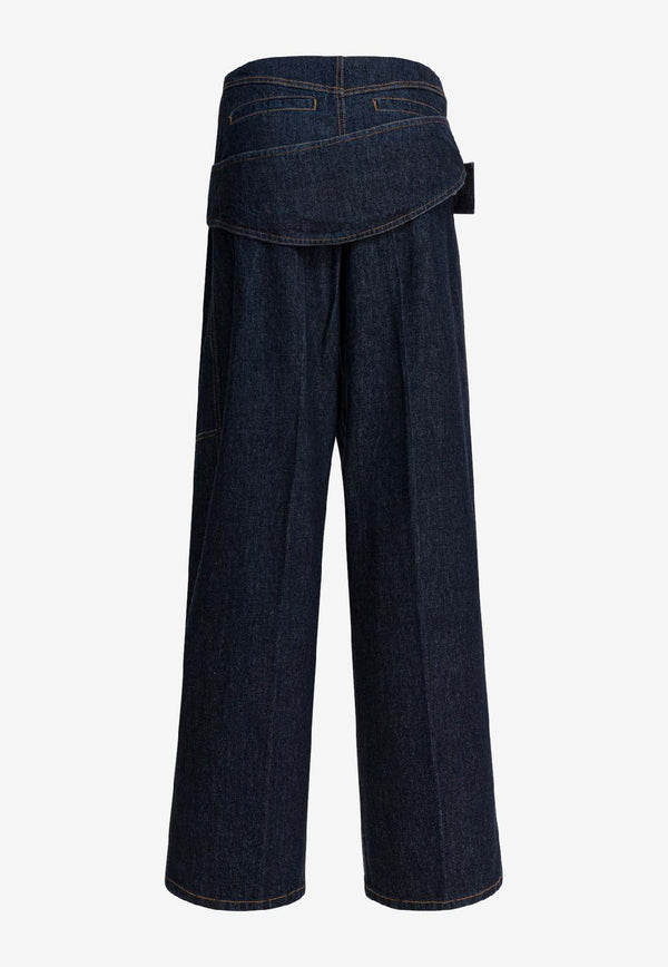 Sportmax Aia Loose Denim Pants Blue 2522186013AIA1234001_21940ee0-e6aa-4e2c-84d9-0ac76f6c783f