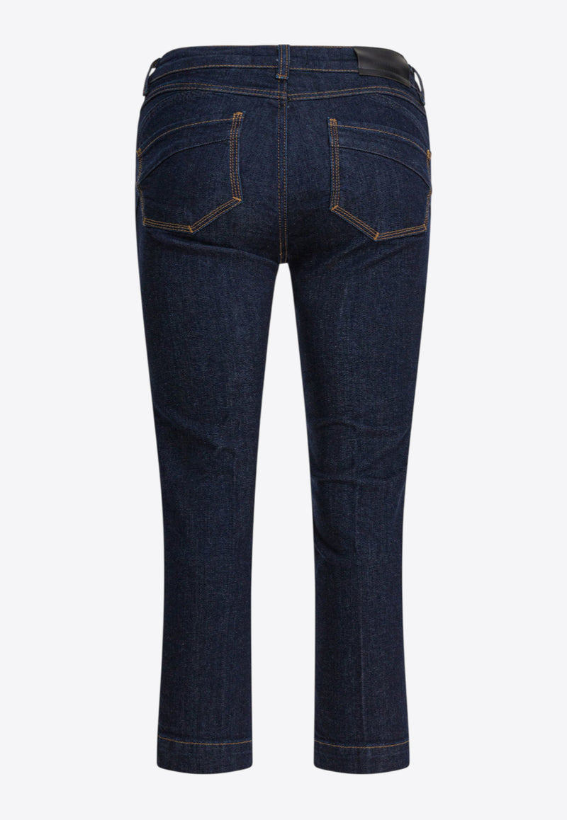 Sportmax Medicia Straight-Leg Cropped Jeans Blue 2522186065MEDICEA001_e69043dd-637b-4e2c-86f7-324f63a86a61