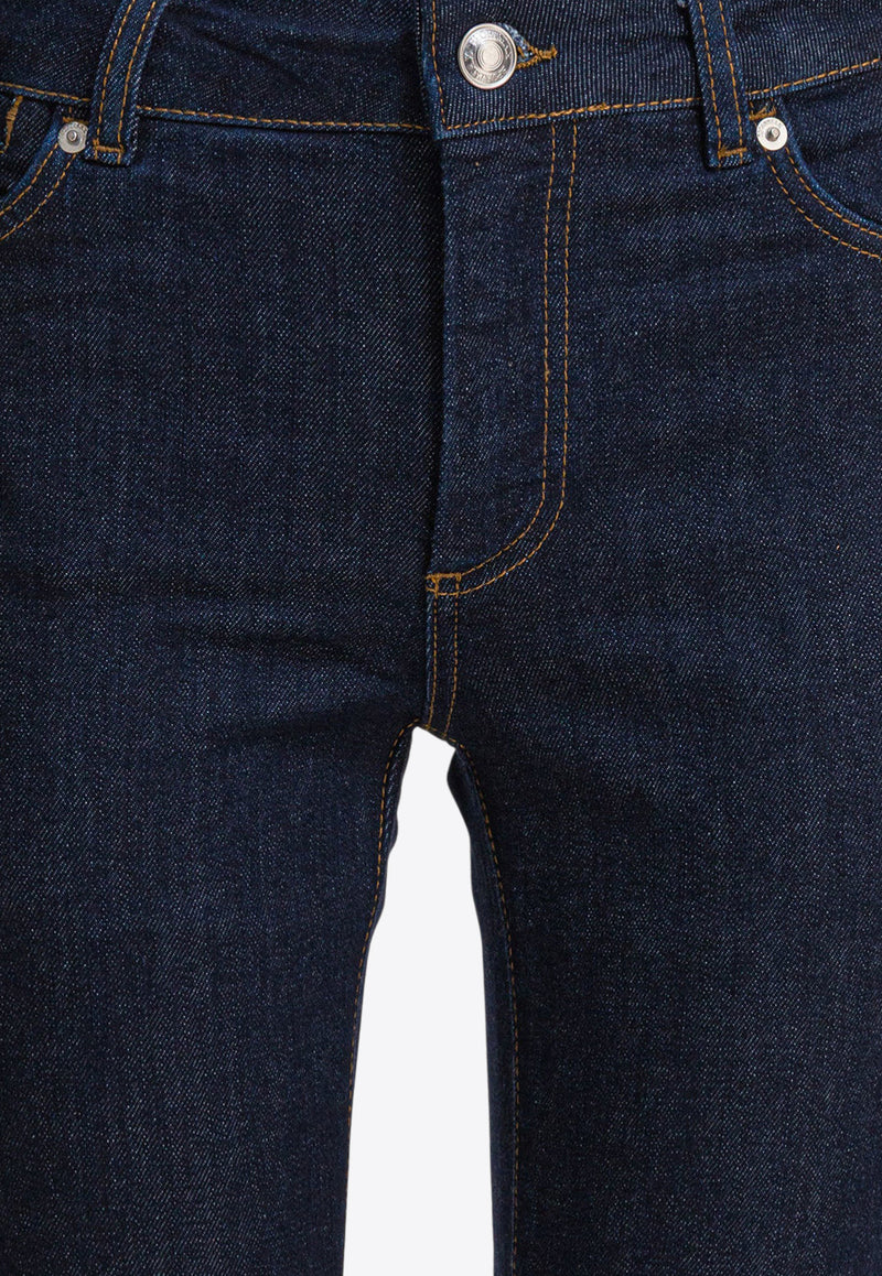 Sportmax Medicia Straight-Leg Cropped Jeans Blue 2522186065MEDICEA001_e69043dd-637b-4e2c-86f7-324f63a86a61