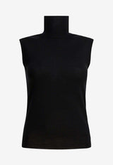 Vertigo High-Neck Sleeveless Top