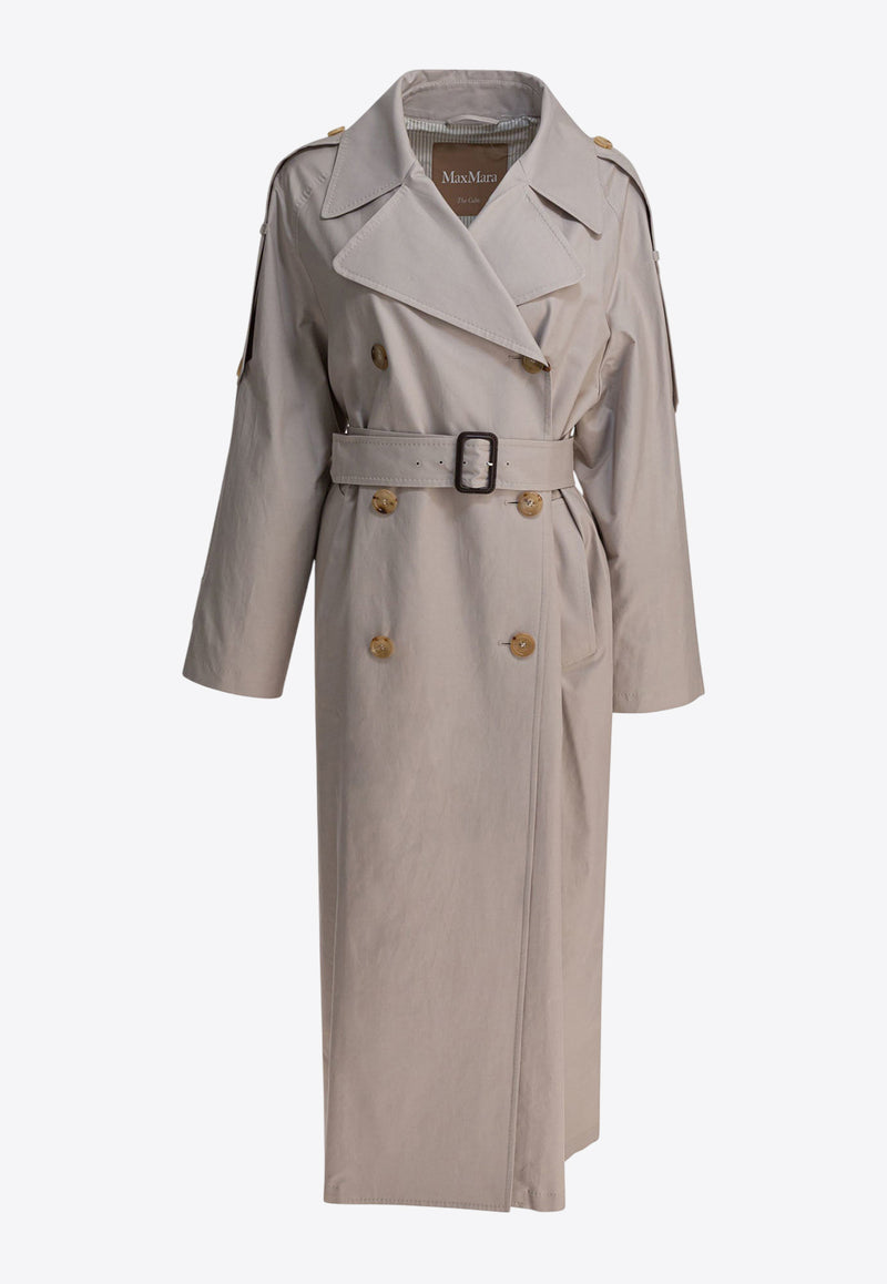 Max Mara The Cube Felipe Double-Breasted Trench Coat  Beige 2529026024FELIPE002_c7ff4acf-9243-4570-b515-400368dfaf67