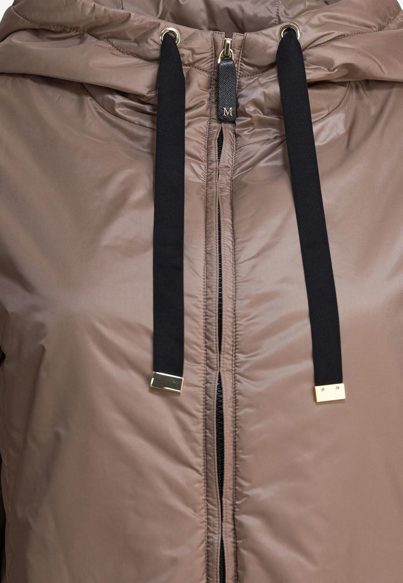 Max Mara The Cube Greenh Hooded Padded Jacket Beige 2529486024GREENH026_82462