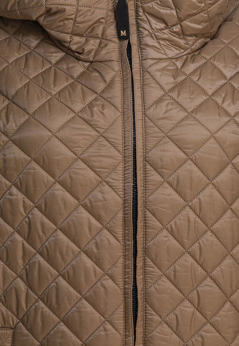 Max Mara The Cube Leo Reversible Padded Jacket Brown 2529486074LEO023_62a5eaee-d5e4-49a0-b435-c35061272f20