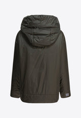 Max Mara The Cube Daria Zip-Up Padded Jacket Dark Green 2529486104DARIA087_ef56518b-d942-4f2b-a61e-8b766b791a8f