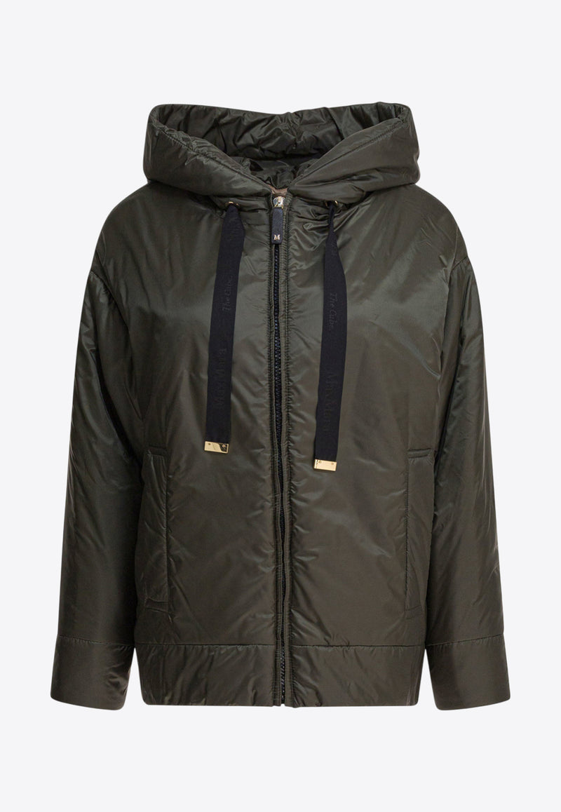 Max Mara The Cube Daria Zip-Up Padded Jacket Dark Green 2529486104DARIA087_ef56518b-d942-4f2b-a61e-8b766b791a8f