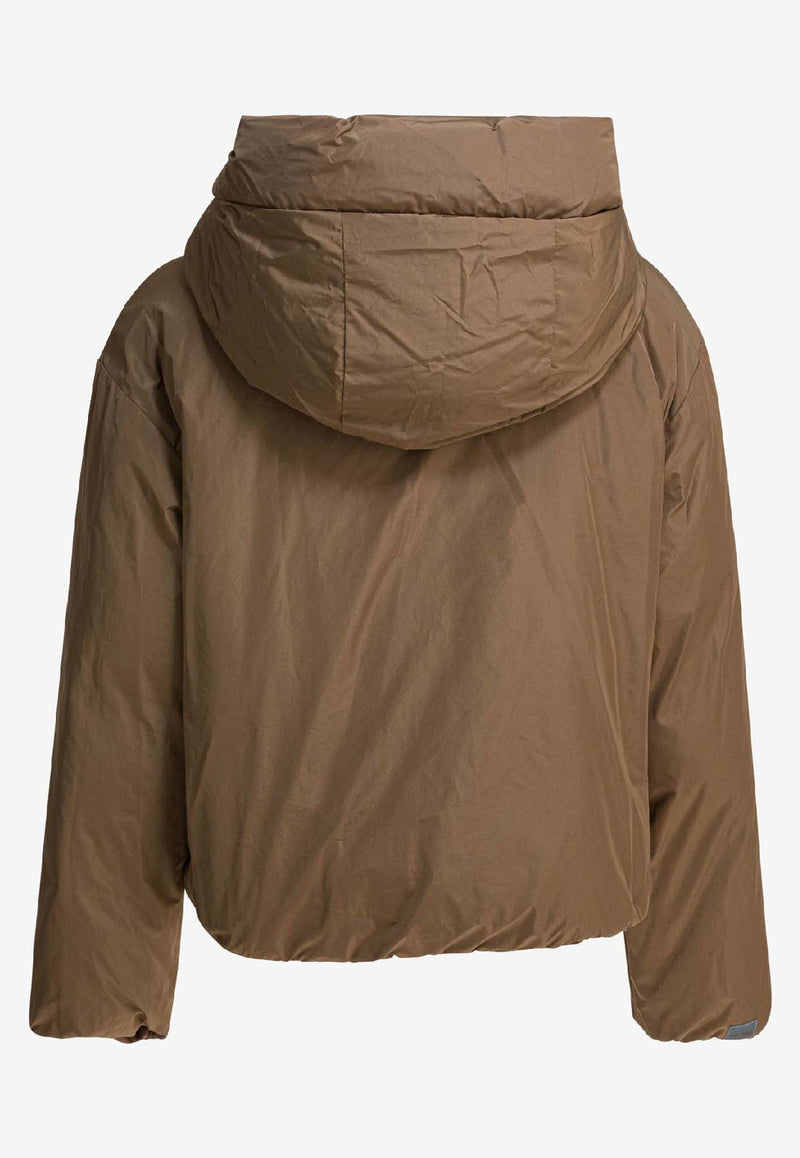 Max Mara The Cube Dalia Reversible Zip-Up Down Jacket Brown 2529486145DALIA042_c7ad1707-6fc9-40d4-9c61-756098f13a28