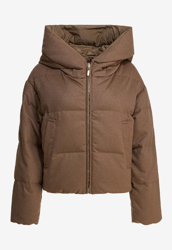 Max Mara The Cube Dalia Reversible Zip-Up Down Jacket Brown 2529486145DALIA042_c7ad1707-6fc9-40d4-9c61-756098f13a28