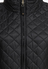 Max Mara The Cube Delfina Quilted Zip-Up Jacket Black 2529736034DELFINA009_82473