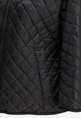 Max Mara The Cube Delfina Quilted Zip-Up Jacket Black 2529736034DELFINA009_82473