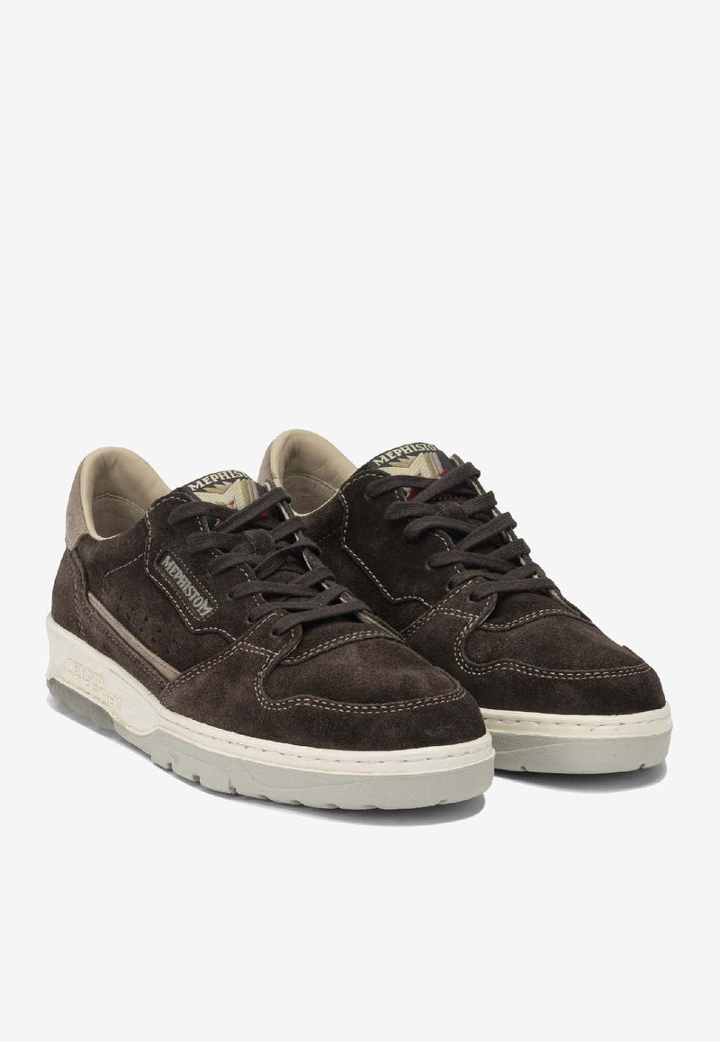 Mephisto Marius Velvet Low-Top Sneakers Brown MARIUSVELOURSDARK BROWN_ca16a0bf-d7dd-4f8d-8f9f-4b70e180c6c7