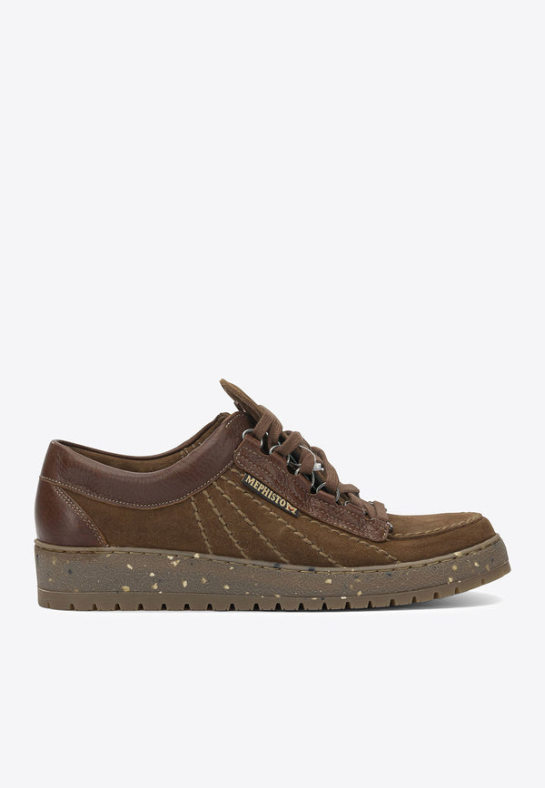 Mephisto Rainbow Oregon Suede Sneakers Brown RAINBOWVELOURS OREGONBROWN_2adace58-05f0-454a-b529-dbfc75ad8535