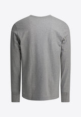 Merz b. Schwanen Seraphim Henley Long-Sleeved T-shirt Gray 2M0680_7ca473bf-cfb2-4896-a9d9-15aa4a1b432a