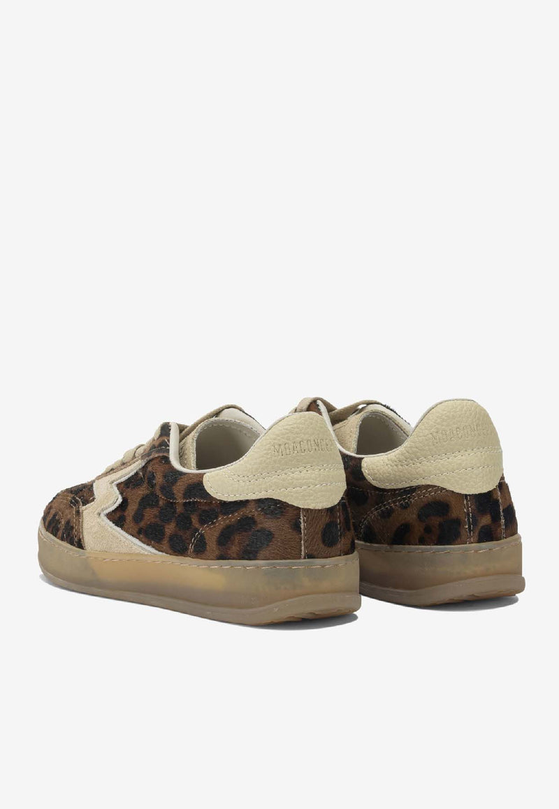 MOACONCEPT Club Deluxe Leopard Print Suede Sneakers Brown MG635COLEOPARD_d7f54a3d-fc40-4ee2-8240-db42a5bbacea
