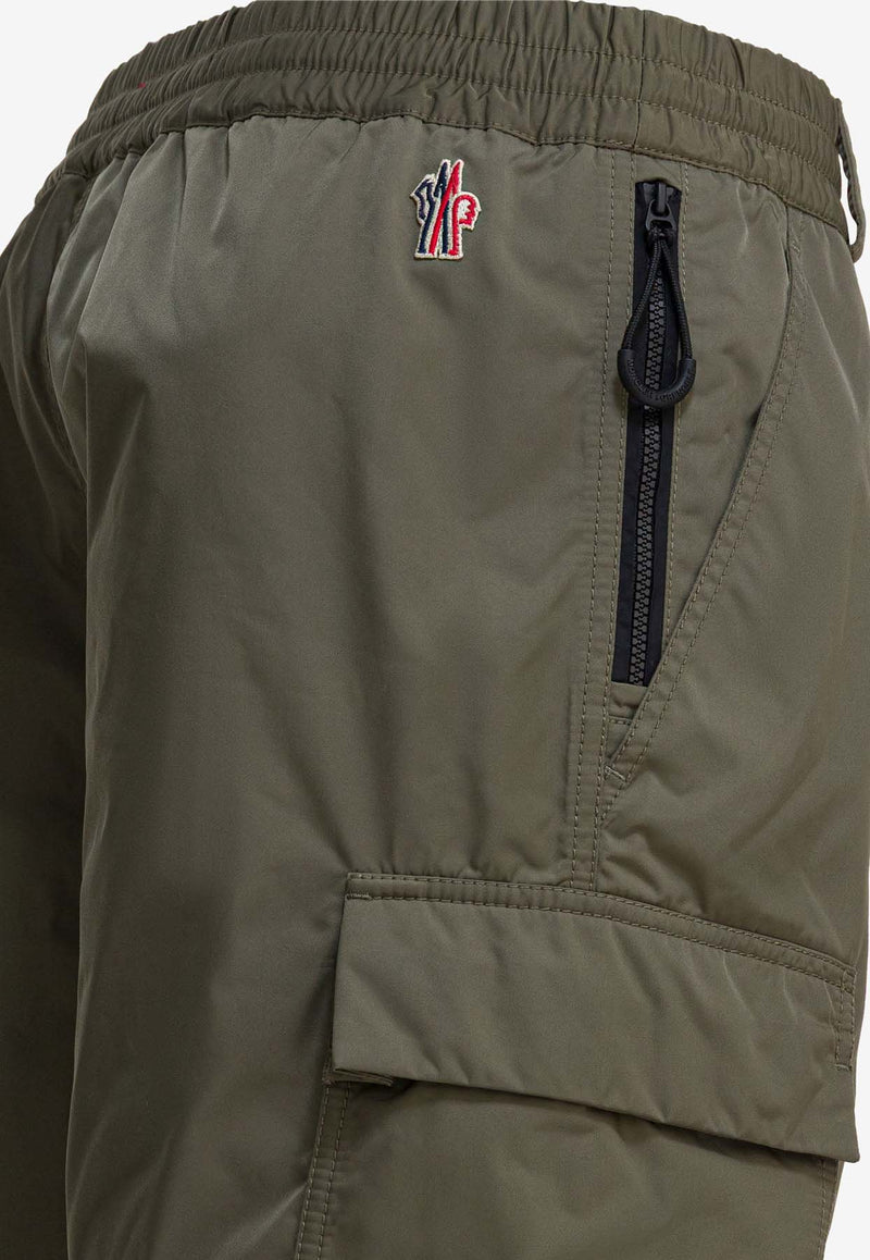 Moncler Grenoble Logo Patch Cargo Pants Green 2A00001-U5988K823_058ef416-902e-4ee8-995c-854850897b83