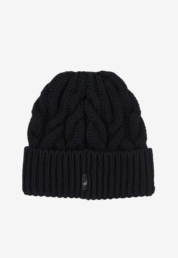 Moncler Grenoble Cable Knit Wool Beanie Black 3B00013-M1172999_65f903d1-610a-400a-9bab-ce7466f9b566