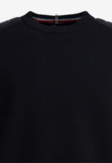 Moncler Grenoble Wool Crewneck Sweater Blue 9C00004-UM1122999_90b6941c-d199-484c-8bca-da6210862421