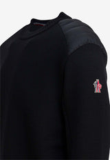 Moncler Grenoble Wool Crewneck Sweater Blue 9C00004-UM1122999_90b6941c-d199-484c-8bca-da6210862421