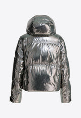 Moncler Grenoble Calaque Ski Jacket  Silver