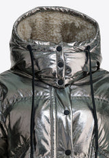 Moncler Grenoble Calaque Ski Jacket  Silver