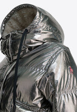 Moncler Grenoble Calaque Ski Jacket  Silver