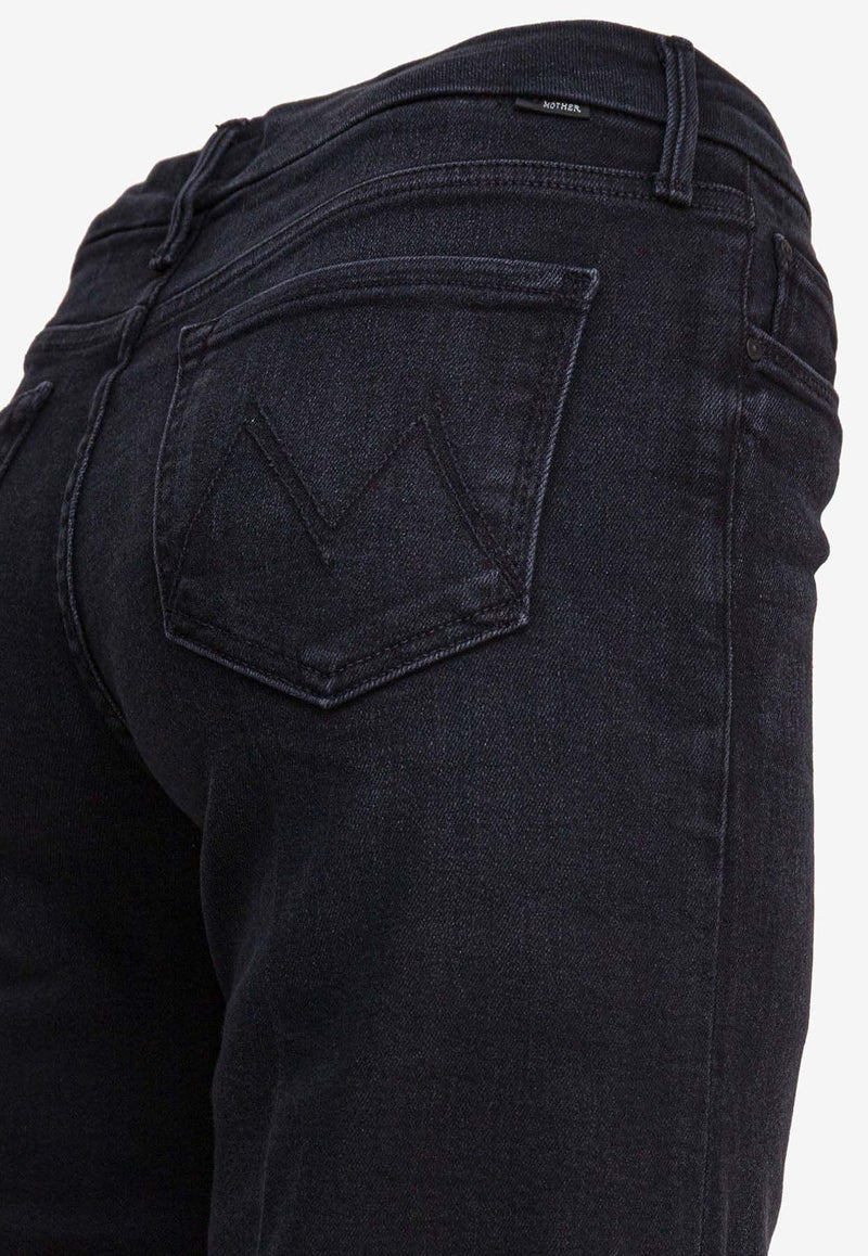 MOTHER Roller Sneak Wide-Leg Jeans Black 10415-965ENT_2082302d-719f-422c-a1a4-3dc74c6d57d3