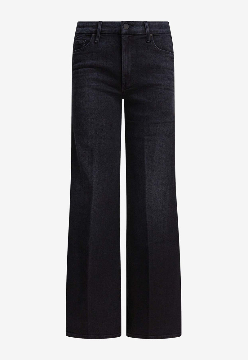 MOTHER Roller Sneak Wide-Leg Jeans Black 10415-965ENT_2082302d-719f-422c-a1a4-3dc74c6d57d3