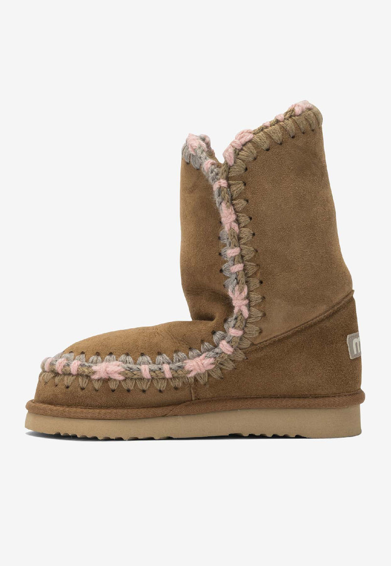 Mou Eskimo 24 Overstitching Snow Boots Cognac MU.FW101075ACOG_b55f144a-f82b-4e5e-97c8-62bc3b8ba0db