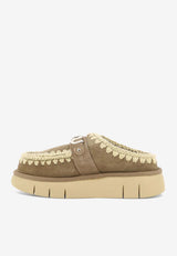 Mou Bounce Suede Clogs Gray MU.FW531001AELGRY_2b1f1866-6a74-404c-a713-83c0497c8484