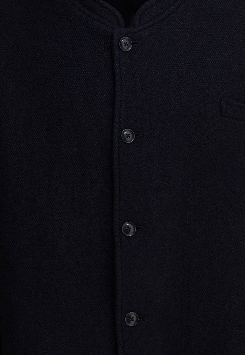 Needles Kersey Wool Long-Sleeved Jacket Navy RW151DK.NAVY_664a644e-bb82-4b8e-9de8-42f284e458d8