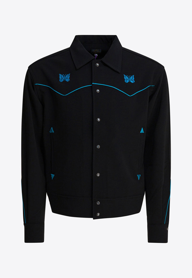Needles Western-Design Jacket Black RW259C-BLACK_1d8f93fc-cc37-4611-b1e1-b754939687d4