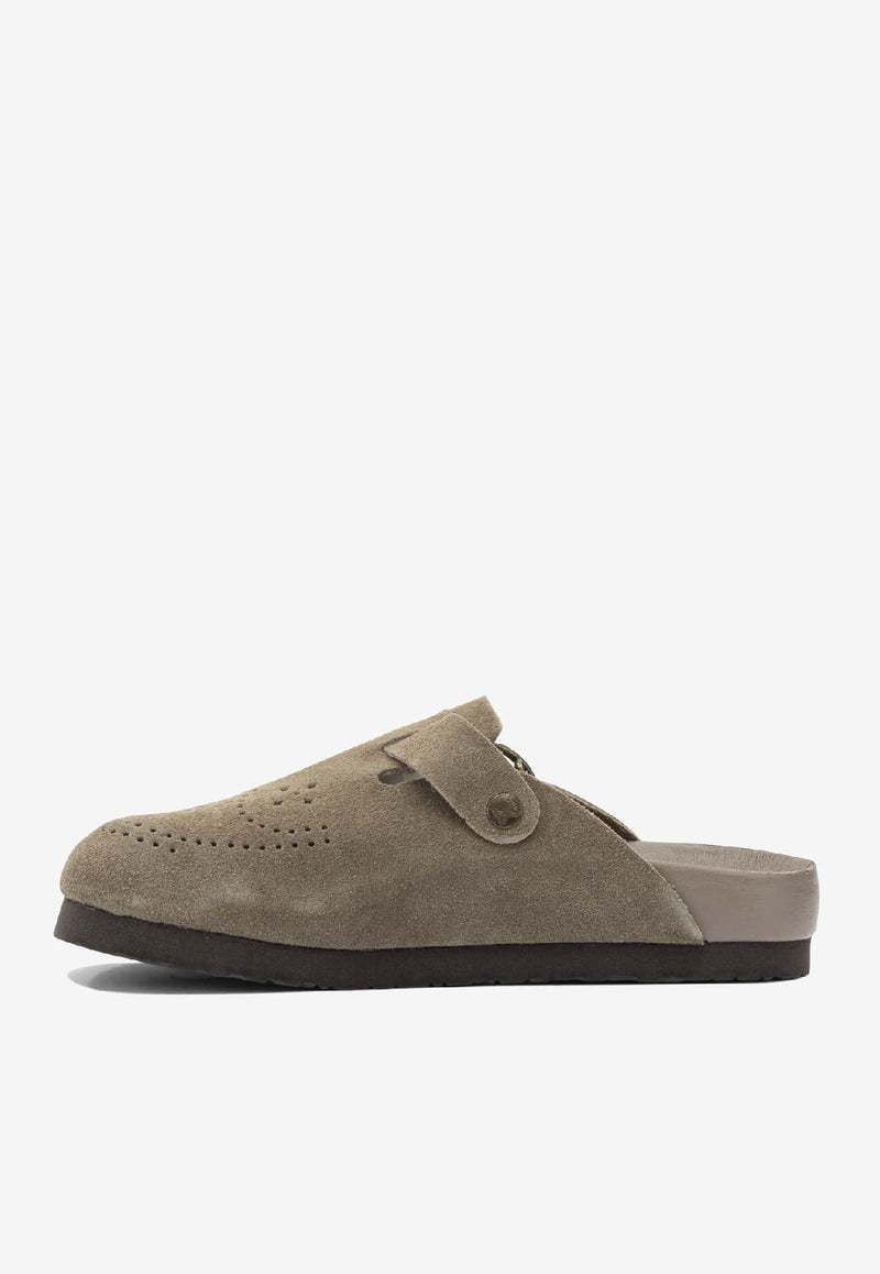 Needles Leather Clog Sabot  RW408A-TAUPE_dc4960df-ea8a-4dee-aa8a-f70d3a336234