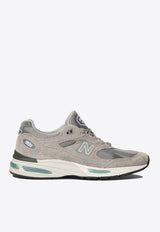 New Balance 991V2 Low-Top Sneakers  Gray