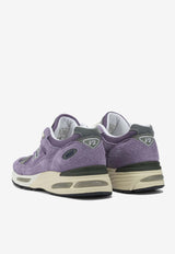 New Balance 991V2 Low-Top Sneakers Purple U991LV2_32b6040d-c23e-46f2-b9fa-1425dff50266