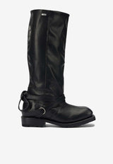Our Legacy Leather Mid-Calf Boots Black A4257HBBLACK TENSILE CATTLE HIDE_ce338547-f4f7-4b7f-b8fa-38587e9dfce5