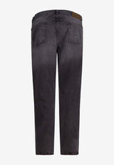 Our Legacy Straight-Leg Ripped Jeans  Brown M4255THHIGHWAY COFFEE_5330d0ea-ab14-4903-b75f-9b09e5d260c0