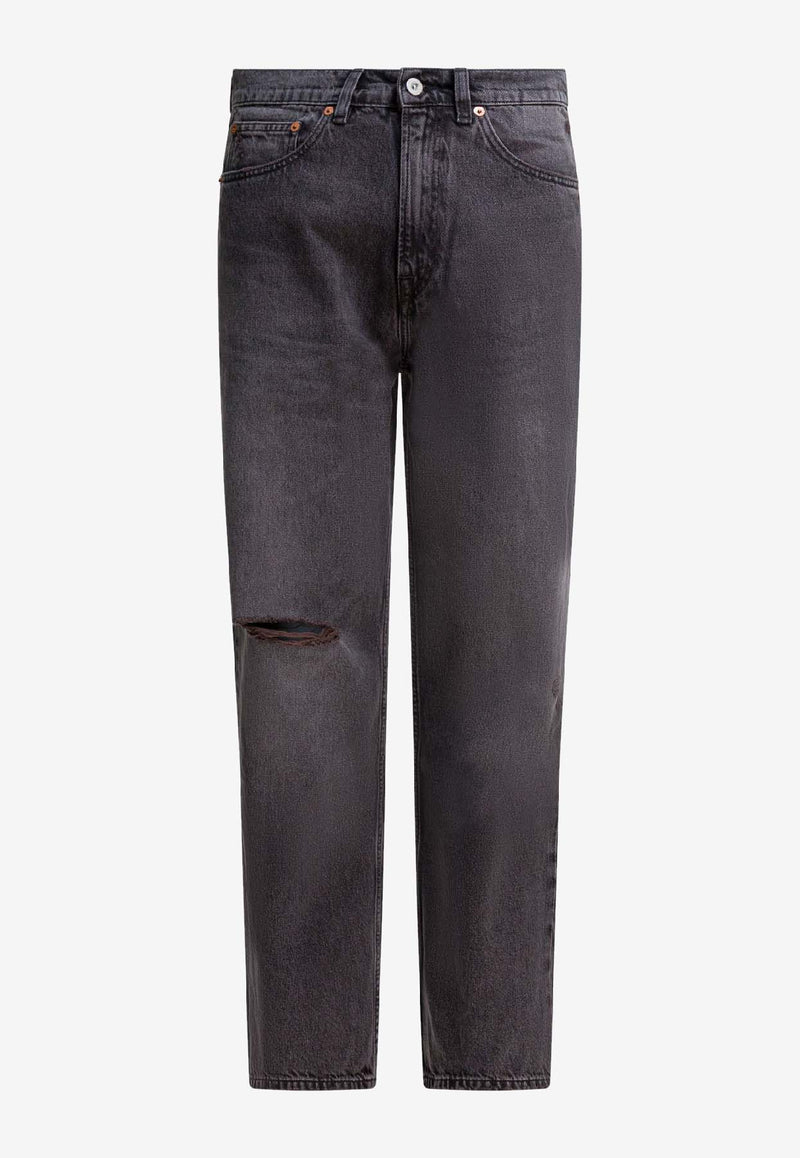 Our Legacy Straight-Leg Ripped Jeans  Brown M4255THHIGHWAY COFFEE_5330d0ea-ab14-4903-b75f-9b09e5d260c0