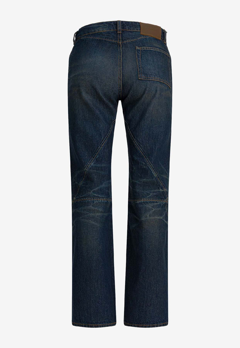 Our Legacy Moto Cut Straight Jeans  Blue W4255MSSAND TINT_14995707-8168-436a-84cd-71586f871620