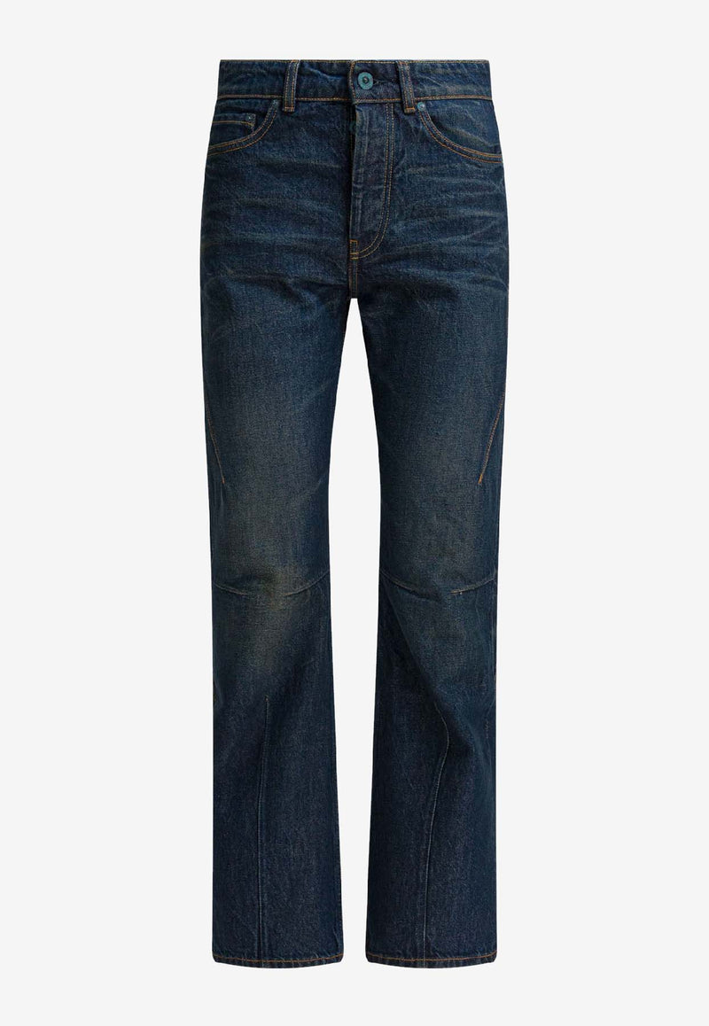 Our Legacy Moto Cut Straight Jeans  Blue W4255MSSAND TINT_14995707-8168-436a-84cd-71586f871620