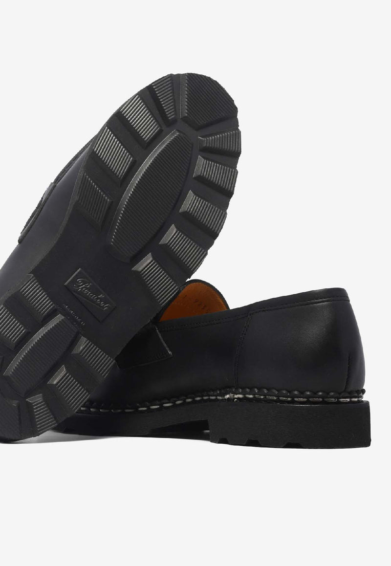 Paraboot Reims Leather Loafers Black 099412NOIRE-LIS NOIR_96dd82aa-e777-4264-abe5-72eb161fd979
